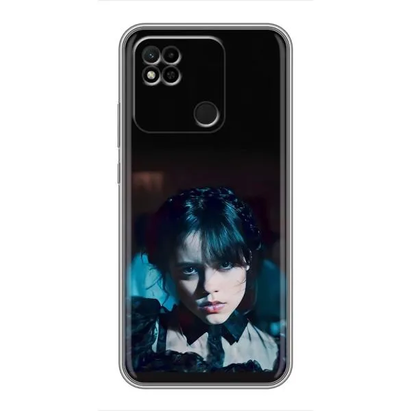 Чехол с принтом «взгляд Уэнздей» для Xiaomi Redmi 10A