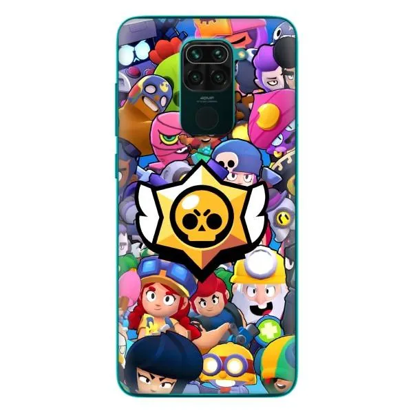 Чехол с принтом «Лого Brawl Stars» для Xiaomi Redmi 10X