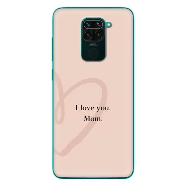 Чехол с принтом «Сердце маме» для Xiaomi Redmi 10X Чехол с принтом «Сердце маме» для Xiaomi Redmi 10X