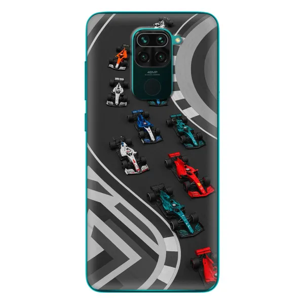 Чехол с принтом «Трасса Ф1» для Xiaomi Redmi 10X