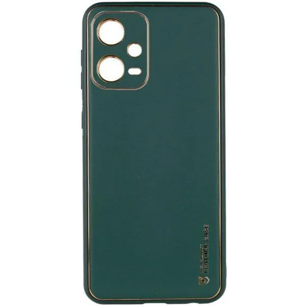Шкіряний чохол Xshield для Xiaomi Poco X5 5G / Redmi Note 12 5G — Зелений — фото 1 Шкіряний чохол Xshield для Xiaomi Poco X5 5G / Redmi Note 12 5G — Зелений — фото 1