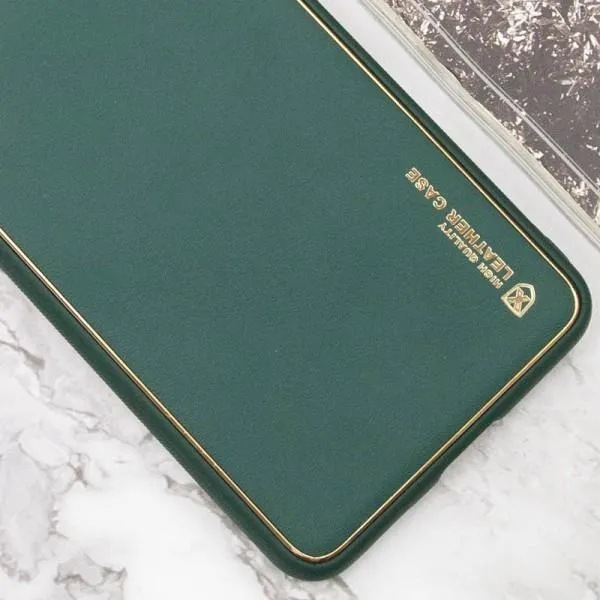 Шкіряний чохол Xshield для Xiaomi Poco X5 5G / Redmi Note 12 5G — Зелений — фото 2 Шкіряний чохол Xshield для Xiaomi Poco X5 5G / Redmi Note 12 5G — Зелений — фото 2