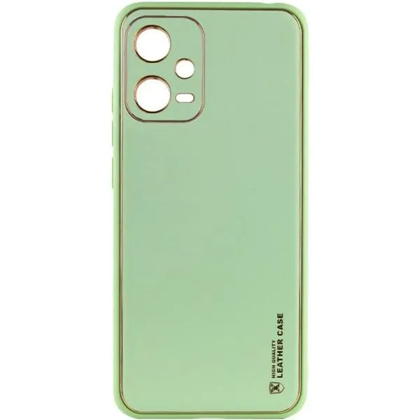 Шкіряний чохол Xshield для Xiaomi Poco X5 5G / Redmi Note 12 5G — Зелений — фото 4 Шкіряний чохол Xshield для Xiaomi Poco X5 5G / Redmi Note 12 5G — Зелений — фото 4
