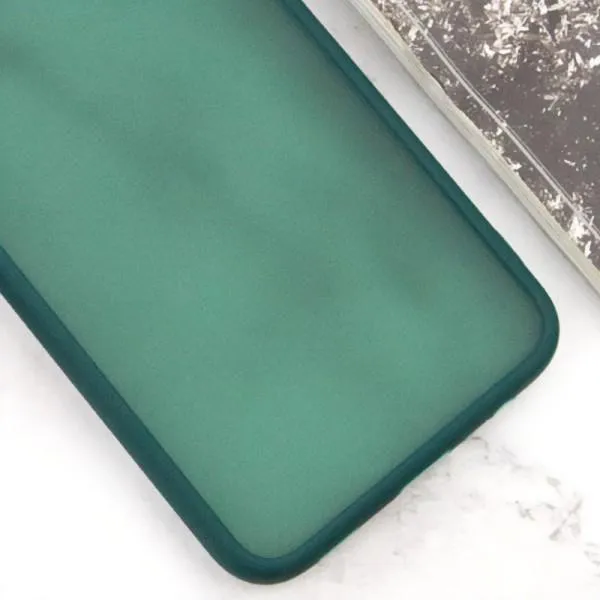 Чехол TPU+PC Lyon Frosted для Xiaomi Redmi Note 12 5G — Зеленый — фото 4