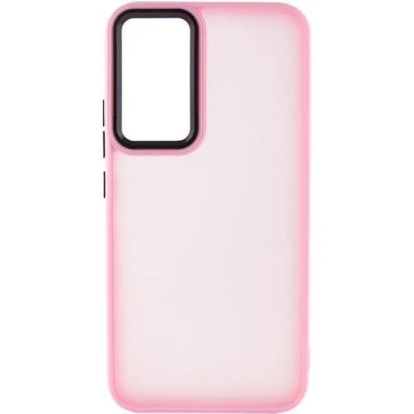 Чехол TPU+PC Lyon Frosted для Xiaomi Redmi Note 12 5G — Розовый — фото 2