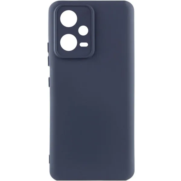 Чехол Silicone Cover Lakshmi Full Camera (AAA) для Xiaomi Poco X5 5G / Redmi Note 12 5G — Темно-синий — фото 1 Чехол Silicone Cover Lakshmi Full Camera (AAA) для Xiaomi Poco X5 5G / Redmi Note 12 5G — Темно-синий — фото 1