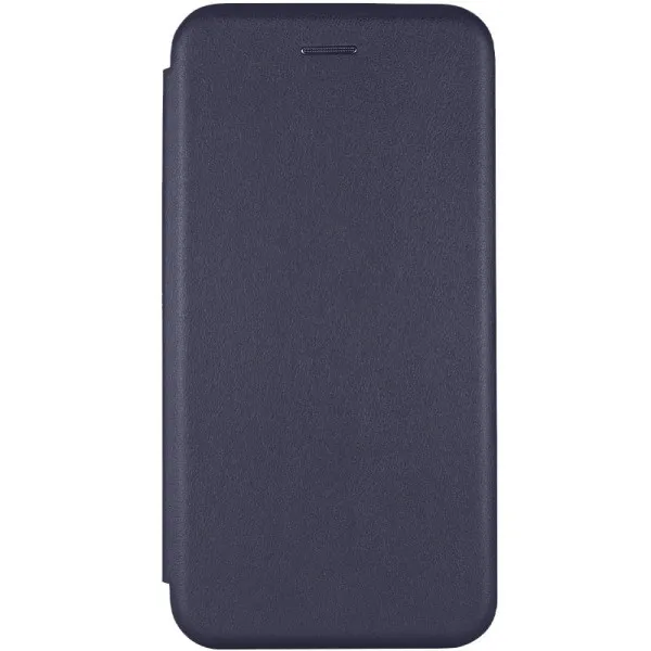 Кожаный чехол-книжка Classy для Xiaomi Poco X5 5G / Note 12 5G — Темно-синий — фото 1