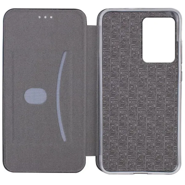 Шкіряний чохол-книжка Classy для Xiaomi Poco X5 5G / Note 12 5G — Чорний — фото 3