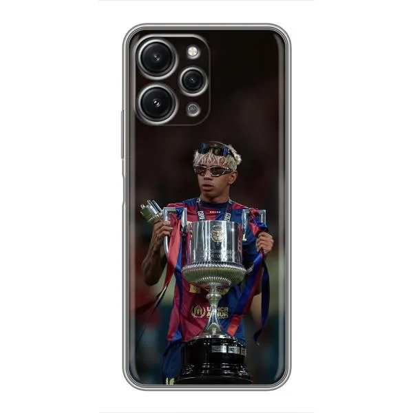 Чехол с принтом «Ямаль с кубком» для Xiaomi Redmi 12 (5G) Чехол с принтом «Ямаль с кубком» для Xiaomi Redmi 12 (5G)