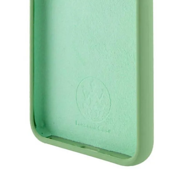 Чехол Silicone Cover Lakshmi Full Camera (AAA) для Xiaomi Redmi 12 — Мятный — фото 2 Чехол Silicone Cover Lakshmi Full Camera (AAA) для Xiaomi Redmi 12 — Мятный — фото 2