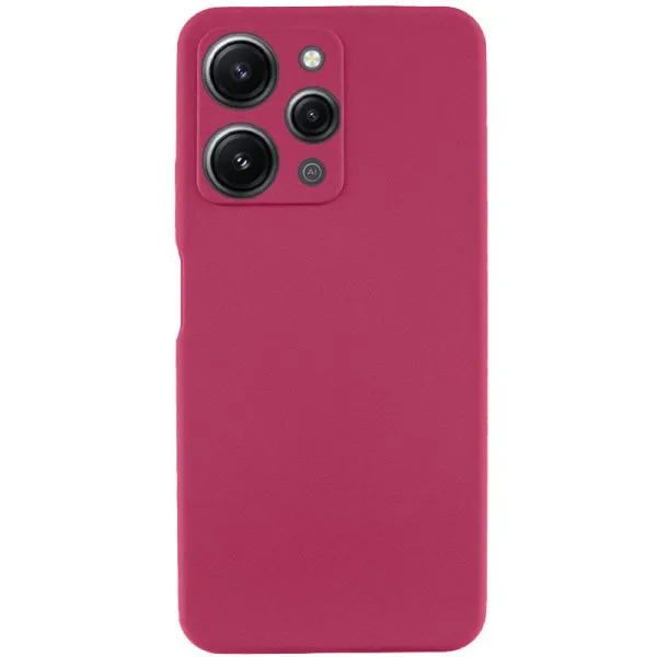 Чехол Silicone Cover Lakshmi Full Camera (AAA) для Xiaomi Redmi 12 — Бордовый — фото 1 Чехол Silicone Cover Lakshmi Full Camera (AAA) для Xiaomi Redmi 12 — Бордовый — фото 1