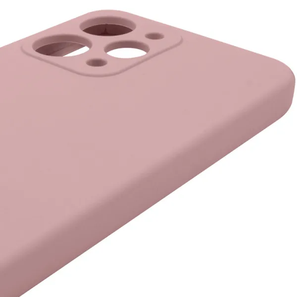 Чохол Silicone Cover Lakshmi Full Camera (AAA) для Xiaomi Redmi 12 — Рожевий — фото 1