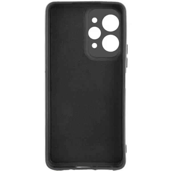 Чохол TPU GETMAN Liquid Silk Full Camera для Xiaomi Redmi 12 — Чорний — фото 2