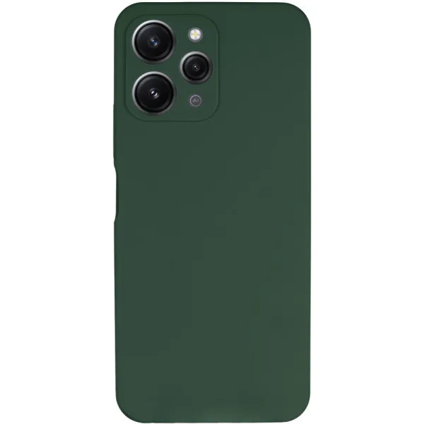 Чохол Silicone Cover Lakshmi Full Camera (AAA) для Xiaomi Redmi 12 — Зелений — фото 2