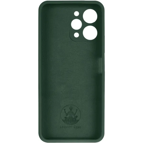 Чохол Silicone Cover Lakshmi Full Camera (AAA) для Xiaomi Redmi 12 — Зелений — фото 3