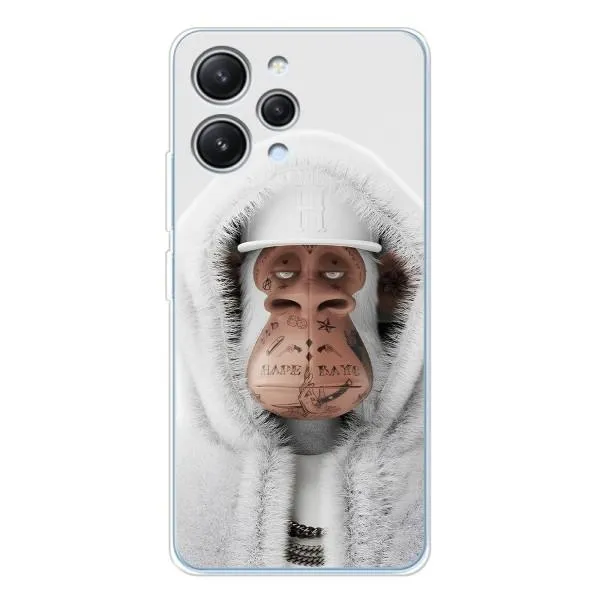 Чохол з принтом «мавпа NFT в тату» для Xiaomi Redmi 12