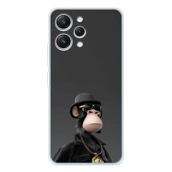 Чохол з принтом «Мавпа NFT» для Xiaomi Redmi 12