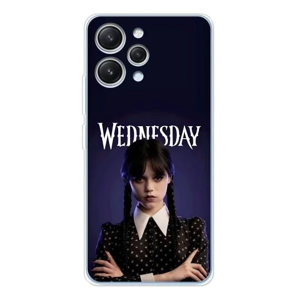 Чехол с принтом «Wednesday» для Xiaomi Redmi 12