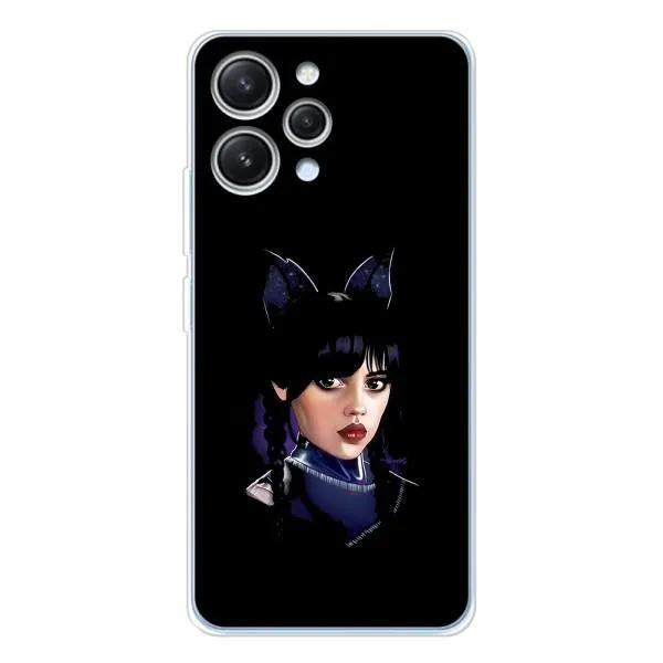 Чехол с принтом «серьезная Уэнздей» для Xiaomi Redmi 12