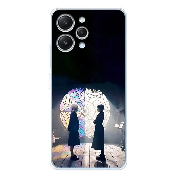 Чехол с принтом «Уэнздей и Инид» для Xiaomi Redmi 12