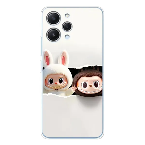 Чехол с принтом «Лабубу» для Xiaomi Redmi 12