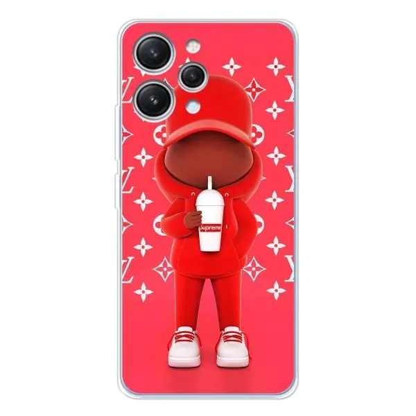 Чехол с принтом «Модный стиль» для Xiaomi Redmi 12