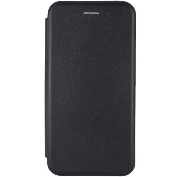 Кожаный чехол-книжка Classy для Xiaomi Redmi 12C — Черный — фото 1 Кожаный чехол-книжка Classy для Xiaomi Redmi 12C — Черный — фото 1
