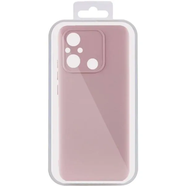 Чехол Silicone Cover Lakshmi Full Camera (AA) для Xiaomi Redmi 12C / Poco C55 — Розовый — фото 5