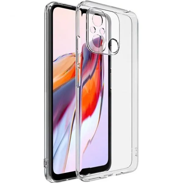 TPU чехол Epic Transparent 1,5mm Full Camera для Xiaomi Redmi 12C — Прозрачный — фото 1