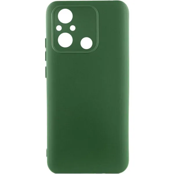 Чехол Silicone Cover Ummi Lakshmi Full Camera (AA) для Xiaomi Redmi 12C / Poco C55 — Зеленый