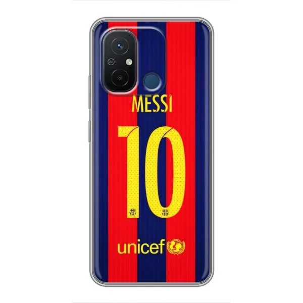 Чехол с принтом «Messi Barca 10» для Xiaomi Redmi 12C Чехол с принтом «Messi Barca 10» для Xiaomi Redmi 12C