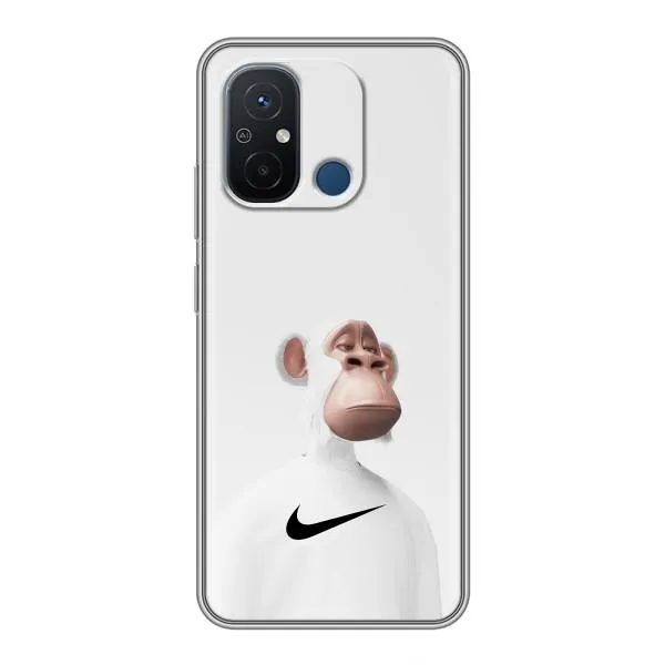 Чехол с принтом «обезьяна NFT Nike» для Xiaomi Redmi 12C