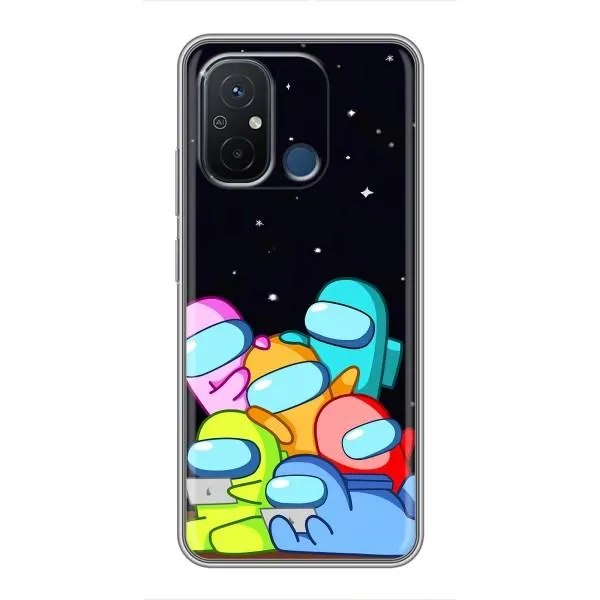 Чехол с принтом «Скины в космосе» для Xiaomi Redmi 12C