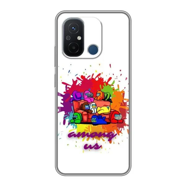 Чехол с принтом «Яркий АмонгАс» для Xiaomi Redmi 12C