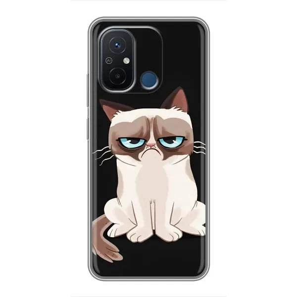 Чохол з принтом «Сумний кіт» для Xiaomi Redmi 12C Чохол з принтом «Сумний кіт» для Xiaomi Redmi 12C