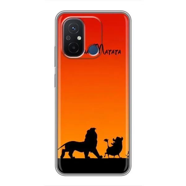 Чехол с принтом «Акуна Матата закат» для Xiaomi Redmi 12C Чехол с принтом «Акуна Матата закат» для Xiaomi Redmi 12C
