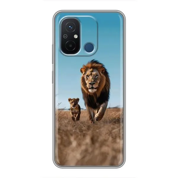 Чехол с принтом «Мусафа и Симба» для Xiaomi Redmi 12C Чехол с принтом «Мусафа и Симба» для Xiaomi Redmi 12C