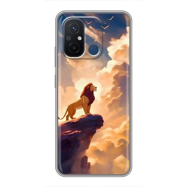 Чехол с принтом «Симба на скале» для Xiaomi Redmi 12C Чехол с принтом «Симба на скале» для Xiaomi Redmi 12C