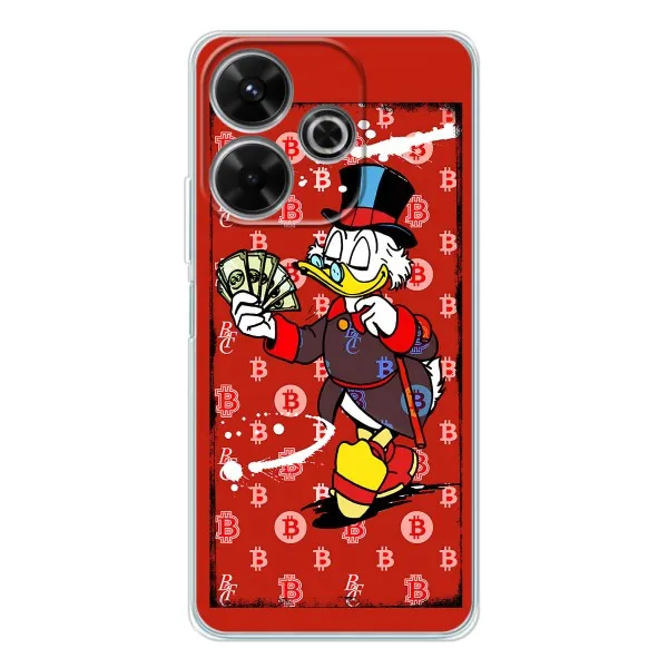 Чехол с принтом «Scrooge MagDag» для Xiaomi Redmi 13