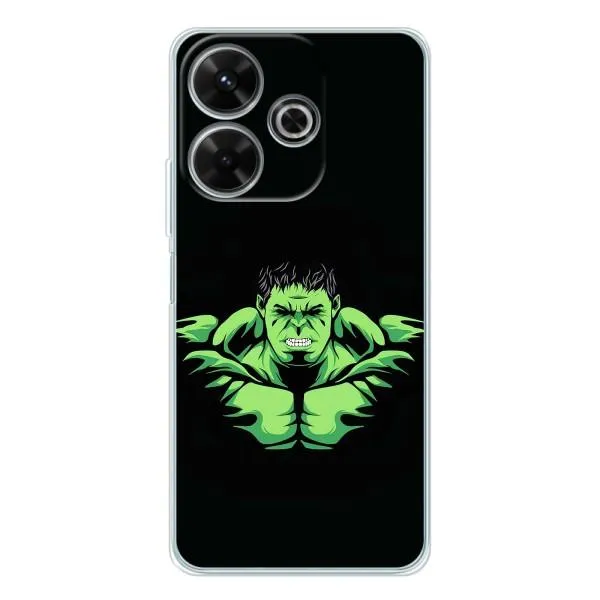 Чохол з принтом «Зелений Халк» для Xiaomi Redmi 13