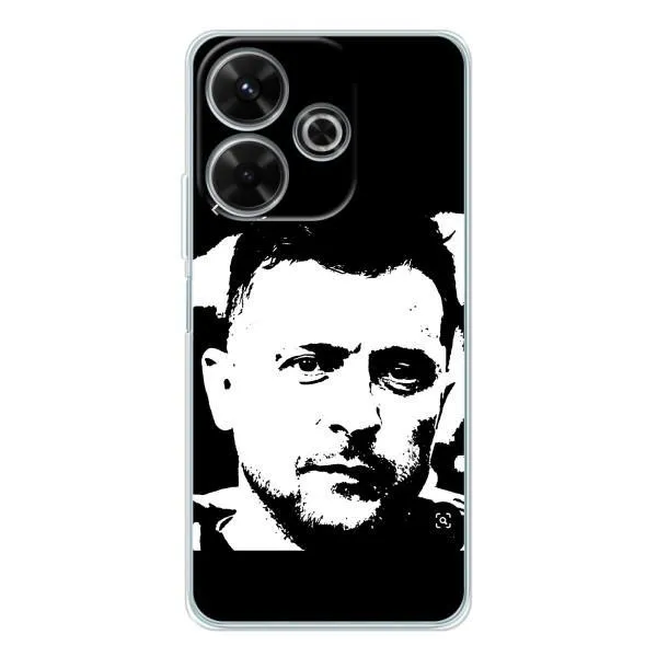 Чохол з принтом «Зеленский АРТ» для Xiaomi Redmi 13