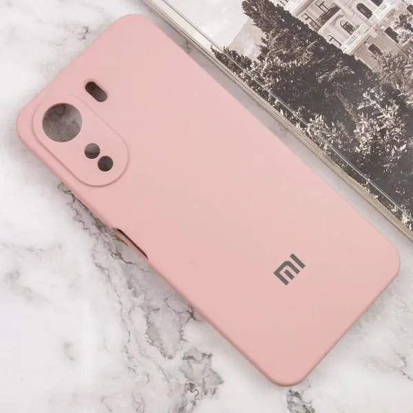 Чохол Silicone Cover Lakshmi Full Camera (AAA) with Logo для Xiaomi Redmi 13C / Poco C65 — Рожевий — фото 2