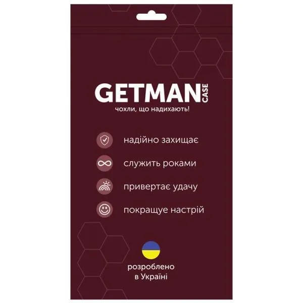 TPU чехол GETMAN Ease logo усиленные углы Full Camera для Xiaomi Redmi 13C / Poco C65 — Прозрачный — фото 4