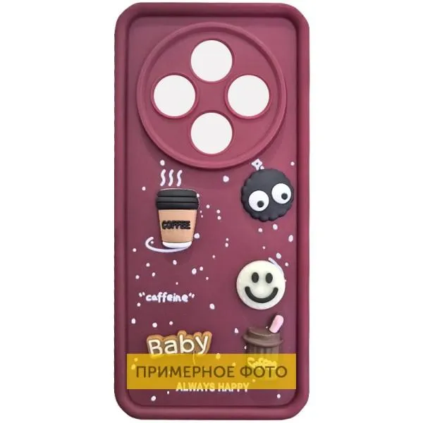 Чехол TPU Toys Case для Xiaomi Redmi 13C / Poco C65 — Красный — фото 5