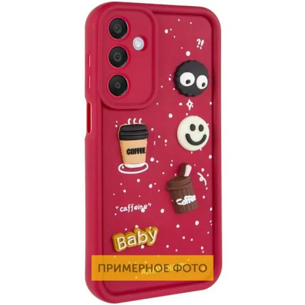 Чехол TPU Toys Case для Xiaomi Redmi 13C / Poco C65 — Красный — фото 1