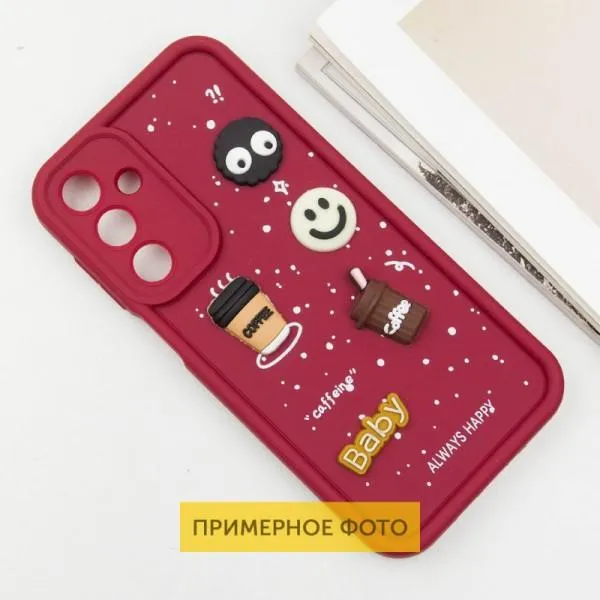Чехол TPU Toys Case для Xiaomi Redmi 13C / Poco C65 — Красный — фото 3