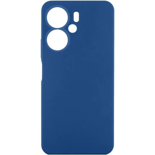 Чехол Silicone Cover Lakshmi Full Camera (AAA) для Xiaomi Redmi 13C 4G/5G / Poco C65 / Poco M6 5G — Синий
