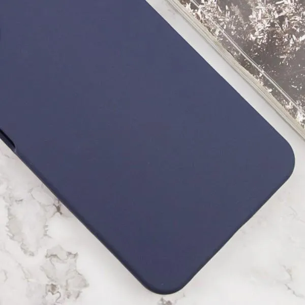 Чехол Silicone Cover Lakshmi Full Camera (AAA) для Xiaomi Redmi 13C 4G/5G / Poco C65 / Poco M6 5G — Темно-синий — фото 2