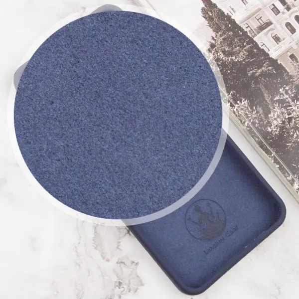 Чехол Silicone Cover Lakshmi Full Camera (AAA) для Xiaomi Redmi 13C 4G/5G / Poco C65 / Poco M6 5G — Темно-синий — фото 3