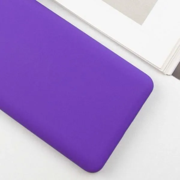 Чехол Silicone Cover Lakshmi Full Camera (AAA) для Xiaomi Redmi 13C 4G/5G / Poco C65 / Poco M6 5G — Фиолетовый — фото 3
